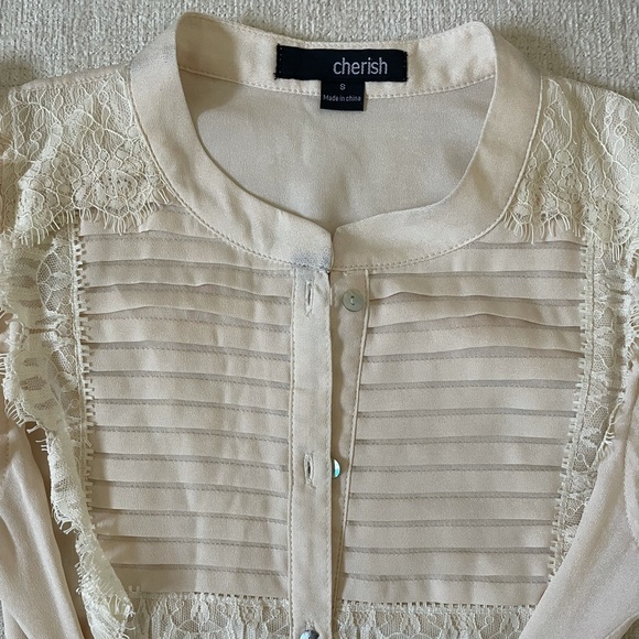 Cream Color Day Dress - Picture 6 of 6